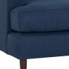 Sunpan Laurel Armchair Liv Indigo - Base Angle