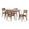 Kristy 5-Piece Dining Set - dimes - Kristy 5-Piece Dining Set - dimes