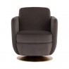 Sunpan Gilley Swivel Lounge Chair - Meg Ash - Front Angle