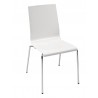 Technopolymer With Chromed Steel Tube Frame Chair - KUADRA-S 