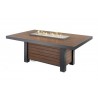 Outdoor Greatroom Company Kenwood Dining Fire Table 1242 Burner