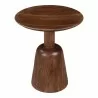 Moe's Home Collection Nels End Table Brown - Front Top Angle - Moe's Home Collection Nels End Table Brown - Front Top Angle