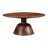 Moe's Home Collection Nels Coffee Table Dark Brown - Front Angle