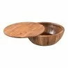 Moe's Home Collection Eske Storage Coffee Table - Front Opened Angle - Moe's Home Collection Eske Storage Coffee Table - Front Opened Angle