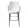 Bellini Minnie Barstool White - Front Angle