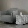 Sunpan Liza Side Table Marble-Look Grey - Lifestyle - Sunpan Liza Side Table Marble-Look Grey - Lifestyle