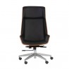 Sunpan Rhett Office Chair - Dillon Black - Front Angle