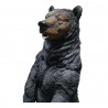Moe's Home Collection Kodiak Bear Statue - Head Close-Up