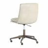 Sunpan Stinson Office Chair Bravo Cream - Back Side Angle - Sunpan Stinson Office Chair Bravo Cream - Back Side Angle