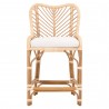 Laguna Counter Stool in Natural Sanded Peel White Speckle - Front