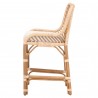 Laguna Counter Stool in Natural Sanded Peel White Speckle - Side