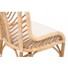 Laguna Counter Stool in Natural Sanded Peel White Speckle - Arm Close-up