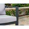 Tortuga Outdoor Lakeview Modern Outdoor Aluminum Chair  3