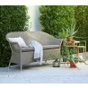 Cane-Line Lansing 2-Seater Sofa Outdoor View - Cane-Line Lansing 2-Seater Sofa Outdoor View