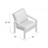 Telescope Casual Larssen Deep Cushion Arm Chair