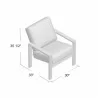Telescope Casual Larssen Deep Cushion Arm Chair - Telescope Casual Larssen Deep Cushion Arm Chair