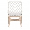 Essentials For Living Lattis Outdoor Dining Chair - Back View