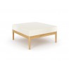 Royal Teak San Lucas Ottoman Angle View