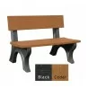 Polly Products Landmark Backed Bench - Polly Products Landmark Backed Bench