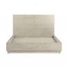 Armen Living Abbey Platform Bed Frame In Grey Oak Wood  02