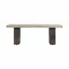 Armen Living Abbey Concrete And Grey Oak Wood Dining Table 01 - Armen Living Abbey Concrete And Grey Oak Wood Dining Table 01