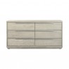 Armen Living Abbey 6 Drawer Dresser in Grey Oak Wood 02