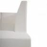 Armen Living Amanda White Corner Sofa - Sde Close-Up - Armen Living Amanda White Corner Sofa - Sde Close-Up