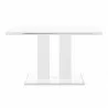 Armen Living Amanda Dining Table In White 02 - Armen Living Amanda Dining Table In White 02