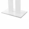 Armen Living Amanda Dining Table In White 04 - Armen Living Amanda Dining Table In White 04