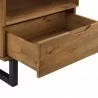 Armen Living Aldo 1 Drawer Nightstand In Brown Oak Wood With Black Metal Legs 09 - Armen Living Aldo 1 Drawer Nightstand In Brown Oak Wood With Black Metal Legs 09