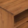 Armen Living Aldo 1 Drawer Nightstand In Brown Oak Wood With Black Metal Legs 05