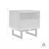 Armen Living Aldo 1 Drawer Nightstand In Brown Oak Wood With Black Metal Legs 08