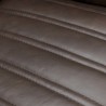 Aries Espresso Genuine Leather Swivel Barrel Chair 4