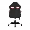 Aspect Adjustable Racing Gaming Chair in Black Faux Leather and Red Mesh with Lumbar Support Pillow 06 - Aspect Adjustable Racing Gaming Chair in Black Faux Leather and Red Mesh with Lumbar Support Pillow 06