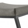 Armen Living Atlantis 30" Bar Height Backless Brushed Stainless Steel Bar Stool