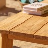 Armen Living Bahamas Outdoor Rectangular Teak Wood Coffee Table