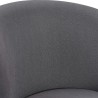 Armen Living Brandy 30" Counter Height Wood Swivel Barstool In Espresso Finish 004