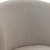 Brandy 30" Counter Height Wood Swivel Barstool in Espresso Finish with Tan Fabric 008