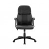 Armen Living Bender Adjustable Racing Gaming Chair In Faux Leather With Dark Grey Accents 05
