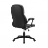 Armen Living Bender Adjustable Racing Gaming Chair In Faux Leather With Dark Grey Accents 06