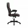 Armen Living Bender Adjustable Racing Gaming Chair In Faux Leather With Dark Grey Accents 012 - Armen Living Bender Adjustable Racing Gaming Chair In Faux Leather With Dark Grey Accents 012
