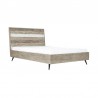 Armen Living Bridges Platform Bed in Two Tone Acacia Wood In Gray 03