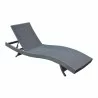 Armen Living Cabana Outdoor Adjustable Wicker Chaise Lounge Chair In Black  02 - Armen Living Cabana Outdoor Adjustable Wicker Chaise Lounge Chair In Black  02