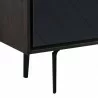 Armen Living Cross Solid Oak and Metal 3 Drawer Dresser- Bottom - Armen Living Cross Solid Oak and Metal 3 Drawer Dresser- Bottom