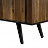 Armen Living Cusco Acacia Rustic Buffet Cabinet Legs