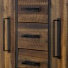 Armen Living Cusco Acacia Rustic Buffet Cabinet Close View