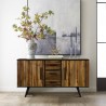 Armen Living Cusco Acacia Rustic Buffet Cabinet