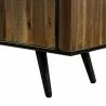 Cusco Acacia Rustic Buffet Cabinet - Leg Close-Up - Cusco Acacia Rustic Buffet Cabinet - Leg Close-Up
