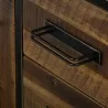 Cusco Acacia Rustic Buffet Cabinet - Handle CLose-Up - Cusco Acacia Rustic Buffet Cabinet - Handle CLose-Up