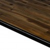Armen Living Cusco Acacia Rustic Dining Table In Antique Acacia 08